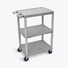 Luxor Utility Cart 18 X 24 X 34 Inch Gray