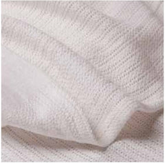 Hospitex / Encompass Group Thermal Blanket Leno 66 W X 90 L Inch Cotton 55% / Polyester 45% 2.5 lbs.