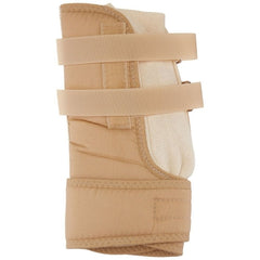 Patterson Medical Supply Wrist Brace Rolyan® D-Ring™ with MCP Support Aluminum / Polyester / Cotton / Foam / Polyester Right Hand Beige Small