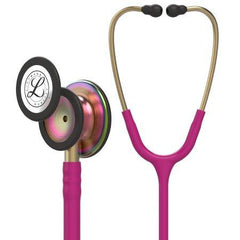 3M Classic Stethoscope 3M™ Littmann® Classic II™ Raspberry 1-Tube 27 Inch Tube Double-Sided Chestpiece