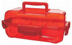 Fisher Scientific Transport Box Fisherbrand™ DuraPorter™ 17.14 X 20.95 X 38.73 cm, Red For 13 and 16 mm Tubes in a 72-place Rack