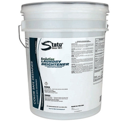 State Cleaning Solutions Laundry Detergent Ecolution® 5 gal. Pail Liquid Concentrate Unscented - M-986728-1135 - Each