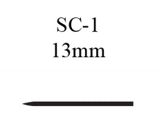 Suture with Needle Coated Vicryl Absorbable Coated Undyed Suture Braided Polyglactin 910 Size 5 - 0 18 Inch Suture 1-Needle 13 mm Length Straight Conventional Cutting Needle