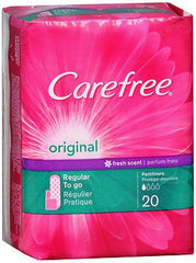 Edgewell Personal Care Feminine Pad Carefree® Pantyliner Regular Absorbency