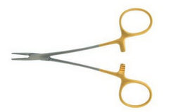 BR Surgical Needle Holder 4-1/2 Inch Length Cross Serrated Tips - M-987387-2669 - Each