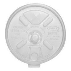 RJ Schinner Co Lid Dart® Plastic, Straw Slotted, Lift n Lock
