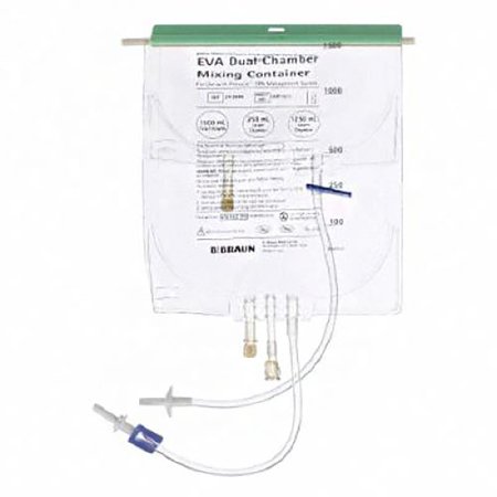 B. Braun EVA Mixing Bag Pinnacle® 2500 mL / 500 mL - M-987523-1021 - Case of 28
