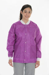 Valumax International Lab Jacket ValuMax® Extra-Safe™ Plum Small Hip Length Limited Reuse