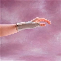Patterson Medical Supply Thumb Brace Rolyan® Collum® CMC Adult Large Hook and Loop Strap Closure