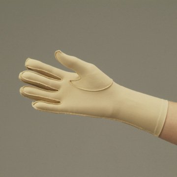 DeRoyal Compression Gloves Full Finger X-Small Over-the-Wrist Left Hand Stretch Fabric - M-988262-2531 - Each