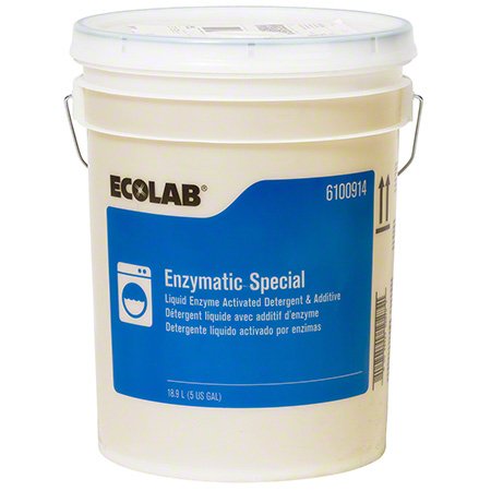 Ecolab Laundry Detergent Ecolab® Enzymatic Special 5 gal. Pail Liquid Floral Scent - M-988392-4778 - Each