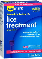 Lice Treatment Kit sunmark® 2 oz. Bottle Scented