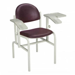 The Brewer Company Blood Drawing Station Single Pivot Armrest Bluefog