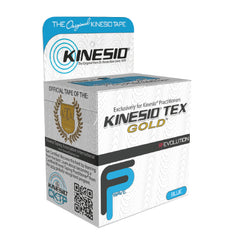 Fabrication Enterprises Kinesiology Tape Kinesio® Tex Gold™ FP Water Resistant Cotton 2 Inch X 5-1/2 Yard Blue NonSterile