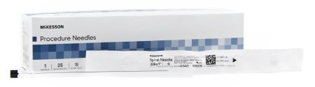 Spinal Needle McKesson Quincke Style 22 Gauge 7 Inch - M-992553-3926 - Case of 100