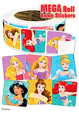 Medibadge Disney® 1000 per Unit Princesses Mega Sticker