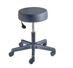 The Brewer Company Exam Stool Pneumatic Height Adjustment Red