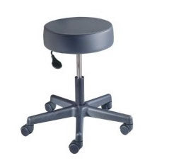 The Brewer Company Exam Stool Pneumatic Height Adjustment Green