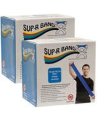 Fabrication Enterprises Exercise Resistance Band Sup-R Band® Twin-Pak® Blue 5 Inch X 50 Yard Heavy Resistance