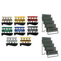 Fabrication Enterprises Hand Exerciser CanDo® Digi-Flex® Tan / Yellow / Red / Green / Blue / Black / Silver / Gold