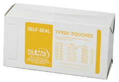 SPS Medical Supply Sterilization Pouch Tyvek® Ethylene Oxide (EO) Gas / Gas Plasma / Irradiation 7-1/2 X 13 Inch Self Seal Heavy Gauge Tyvek® Material