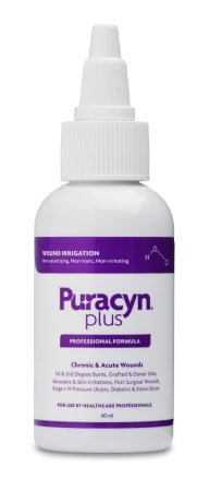 Innovacyn Wound Irrigation Solution Puracyn® Plus 2 oz. Twist Cap Bottle Hypochlorous Acid 0.24%