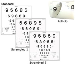 Good-Lite Eye Chart Lea Numbers® 13 Foot Measurement Acuity Test