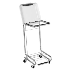 Alimed Hamper Stand Brewer Square Opening Foot Pedal Tilt-Top Lid - M-993949-2235 - Each