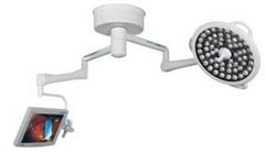Symmetry Surgical Surgical Light System Two Dual Ceiling Mount / Monitor LED 240 Watt White