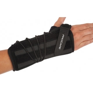 DJO Wrist Brace ProCare® Quick-Fit® Foam / Nylon Right Hand Black One Size Fits Most