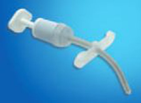 Smiths Medical Tracheostomy Tube Bivona® FlexTend™ Straight Neck Flange Size 5 Uncuffed