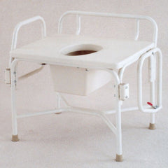 Our Deluxe Bariatric Extra-Wide Drop-Arm Commode