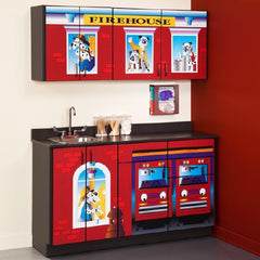 Clinton Industries Firehouse Cabinet Wall Mount / Floor Standing Laminate 3 Base Drawers