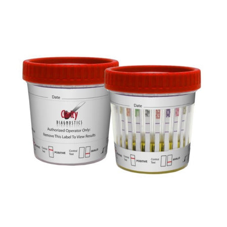 Clarity Diagnostics Drugs of Abuse Test Clarity® 12-Drug Panel AMP, BAR, BUP, BZO, COC, mAMP/MET, MDMA, MTD, OPI, OXY, PCP, THC Urine Sample 25 Tests