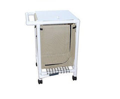 MJM International Single Hamper with Bag 4 Casters 25.71 gal. - M-995828-3639 - Each