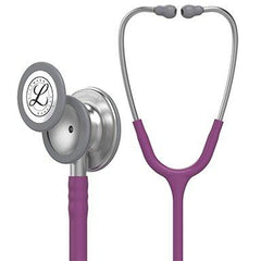 3M Classic Stethoscope 3M™ Littmann® Classic II™ Purple 1-Tube 27 Inch Tube Double-Sided Chestpiece