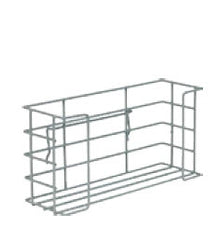 Detecto Scale Glove Dispenser Rescue™ Medical Cart Cart Mounted 1-Box Capacity White 4.5 X 5.3 X 10.5 Inch Coated Wire