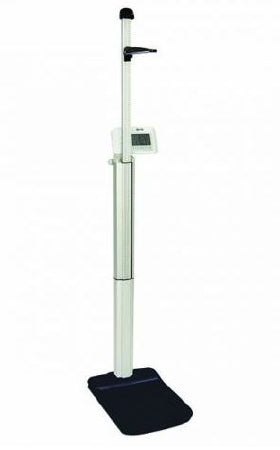 Tanita Column Scale with Height Rod Tanita® Digital Display 660 lbs. / 300 kg Capacity Black / White AC Adapter / Battery Operated