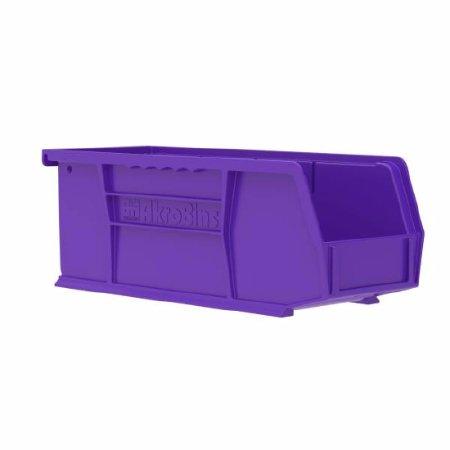 Akro-Mils Storage Bin AkroBins® Purple Industrial Grade Polymers 4 X 4-1/8 X 10-7/8 Inch - M-996221-3634 - CT/12