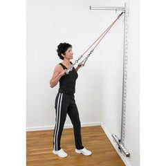 Performance Health Theraband Wall Station With Grip Handle/Head Strap