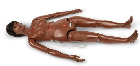 Nasco Hospital Training Manikin with Ostomy / Dark Gaumard Male / Female