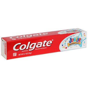 Colgate Toothpaste Colgate® Junior Bubble Fruit Flavor 2.7 oz. Tube