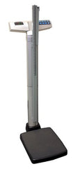 Health O Meter Floor Scale Health O Meter® Digital Display 500 lb/ 220 kg Capacity Black / Gray AC Operation