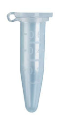 PANTek Technologies LLC Fisherbrand™ Premium Microcentrifuge Tube Conical Bottom Plain 7.5 X 30.5 mm 600 µL Without Color Coding Snap Cap Polypropylene Tube
