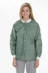 Valumax International Lab Jacket ValuMax® Extra-Safe™ Olive Green Small Hip Length Limited Reuse