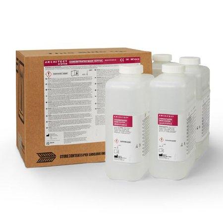 Abbott Wash Reagent Architect™ Concentrated Wash Buffer For Architect ci8200 / i1000SR / i2000 / i2000SR Analyzers 4 Pack