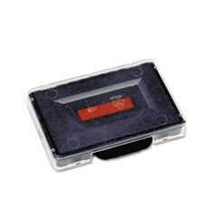 Identity Group Trodat T5460 Dater Replacement Ink Pad, 1 3/8 x 2 3/8, Blue/Red