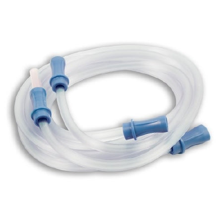 Dynarex Suction Connector Tubing 18 Inch Length / 6 Foot Length 0.188 Inch ID NonSterile Straw Connector Clear NonConductive Plastic