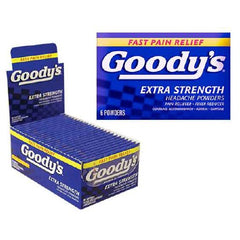 Med-Tech Products Pain Relief Goody's® Extra Strength 260 mg - 520 mg - 32.5 mg Strength Acetaminophen / Aspirin / Caffeine Powder 6 per Box