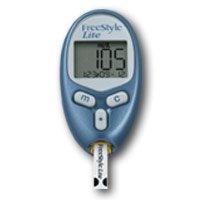 Abbott Blood Glucose Meter FreeStyle® Lite 5 Second Results Stores Up To 400 Results , 7 , 14 and 30 Day Averaging No Coding Required